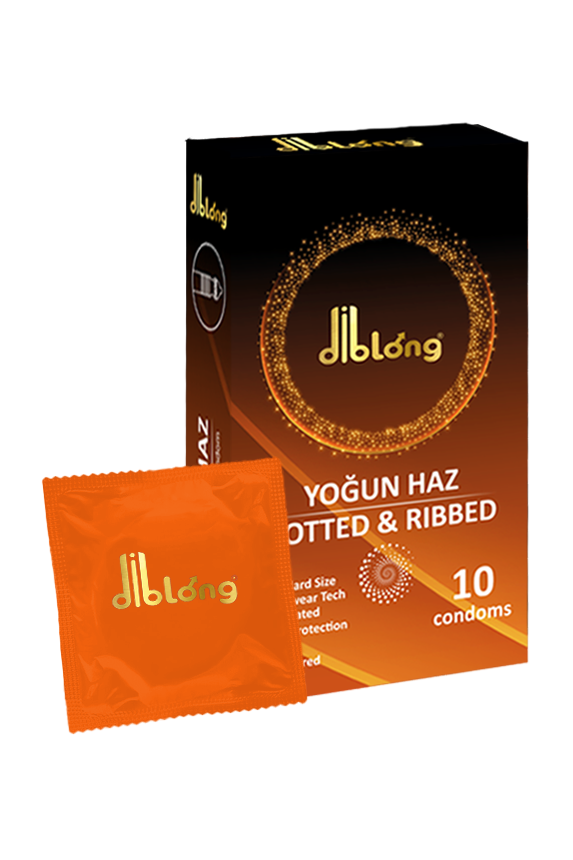 diblong-condom-dotted-and-ribbed.png Diblong Condom Dotted and Ribbed – Image 1
